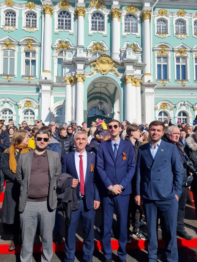 Депутаты Сухумского городского Собрания приняли участие в мероприятиях, посвященных 80-летию Победы в Санкт-Петербурге.