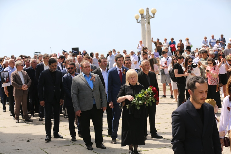 Депутаты Сухумского городского Собрания приняли участие в мероприятиях, посвященных 80-летию Победы в Великой Отечественной войне.